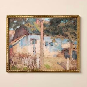 Hearth & Hand™ with Magnolia 11”x 14” Serene Cottage Framed Canvas Wall Art